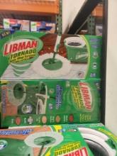 (2) Libman Tornado Spin Mop System Microfiber