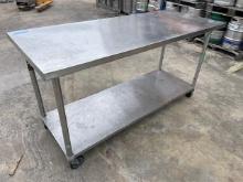 Stainless Steel Prep Table