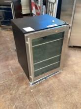 U-Line 1 Class 194-Can Beverage Cooler Stainless Steel