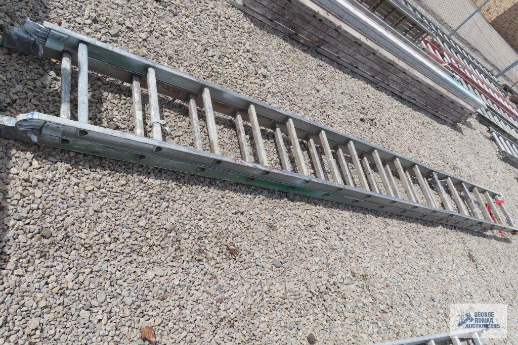 30 ft aluminum extension ladder
