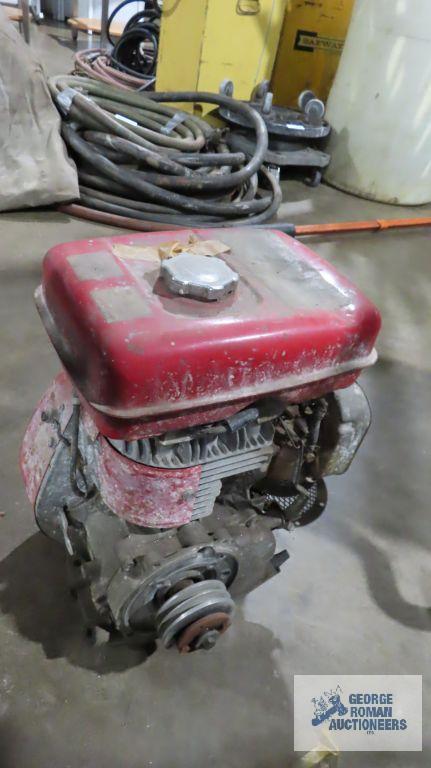 Wisconsin Robin engine. Pull cover is off