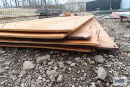 Lot of plywood