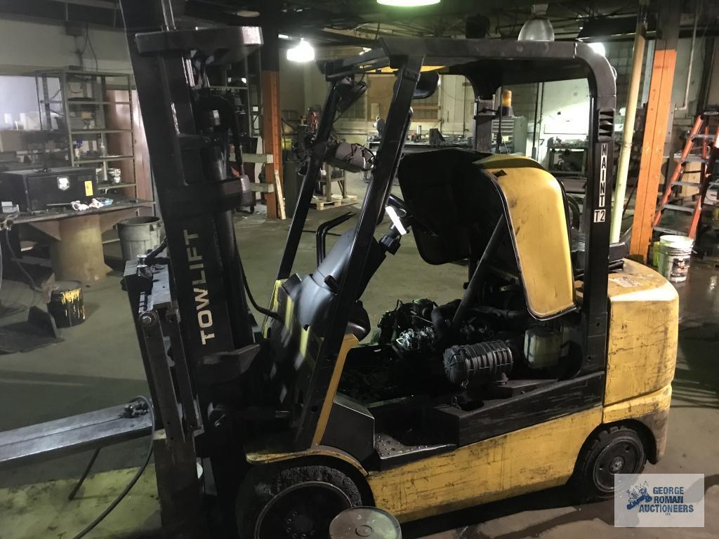 CAT FORKLIFT, PROPANE, SIDE SHIFTER, NOT RUNNING