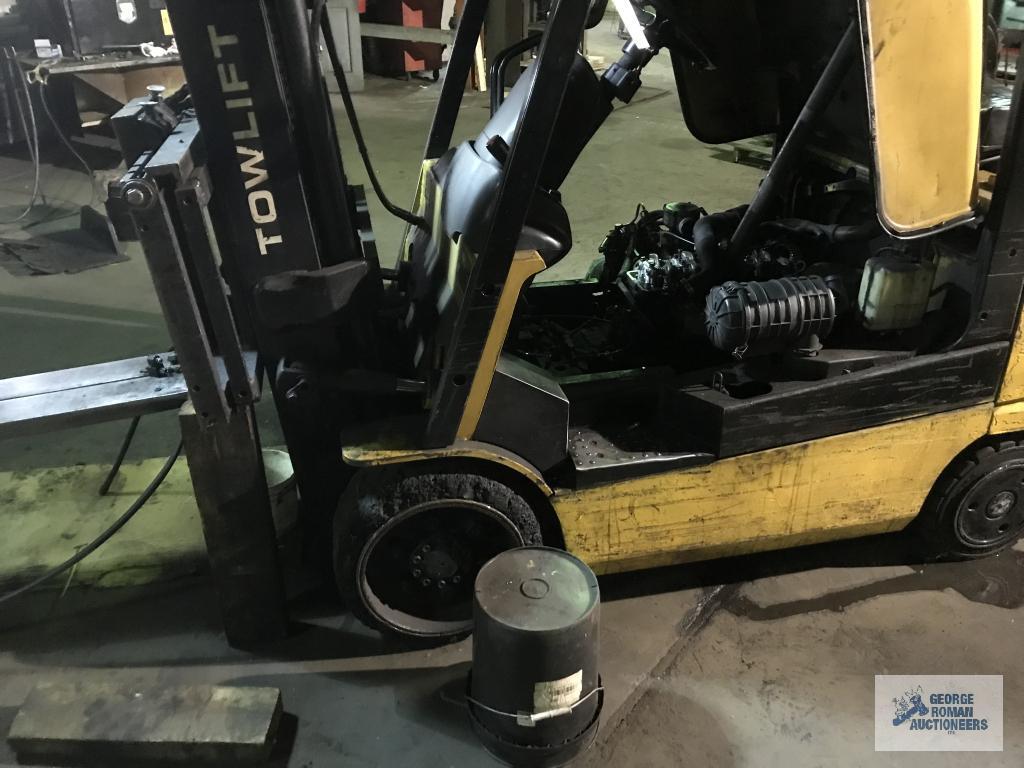 CAT FORKLIFT, PROPANE, SIDE SHIFTER, NOT RUNNING