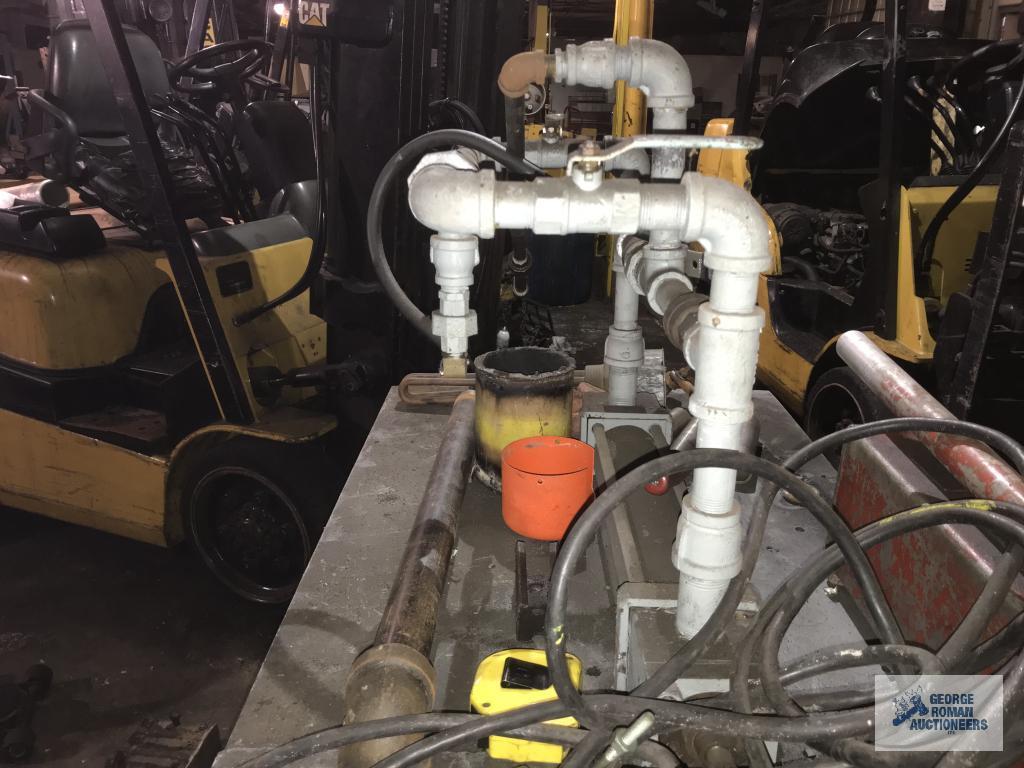 HYDRAULIC PUMP AND STAND
