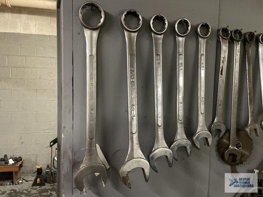 WRENCHES ON WALL