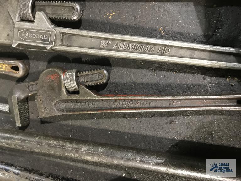 PIPE WRENCHES, CLAMPS