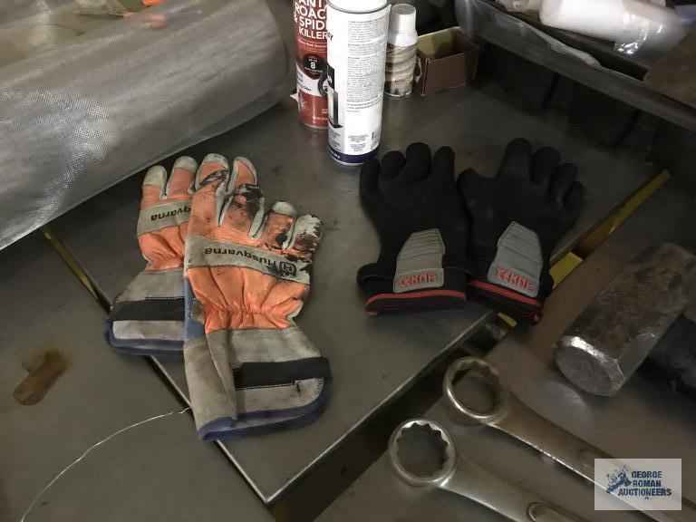 STRAPS, WRENCHES, TOOLS