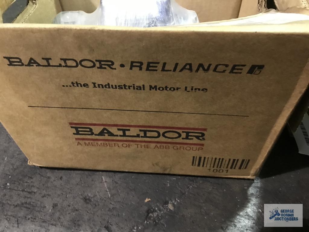 (4) BALDOR MOTORS, NEW