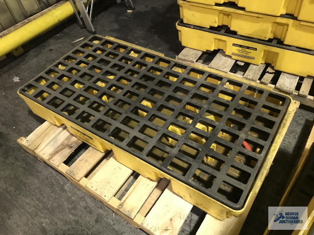 (4) EAGLE SPILL CONTAINMENT PLATFORMS, 26" X 50"