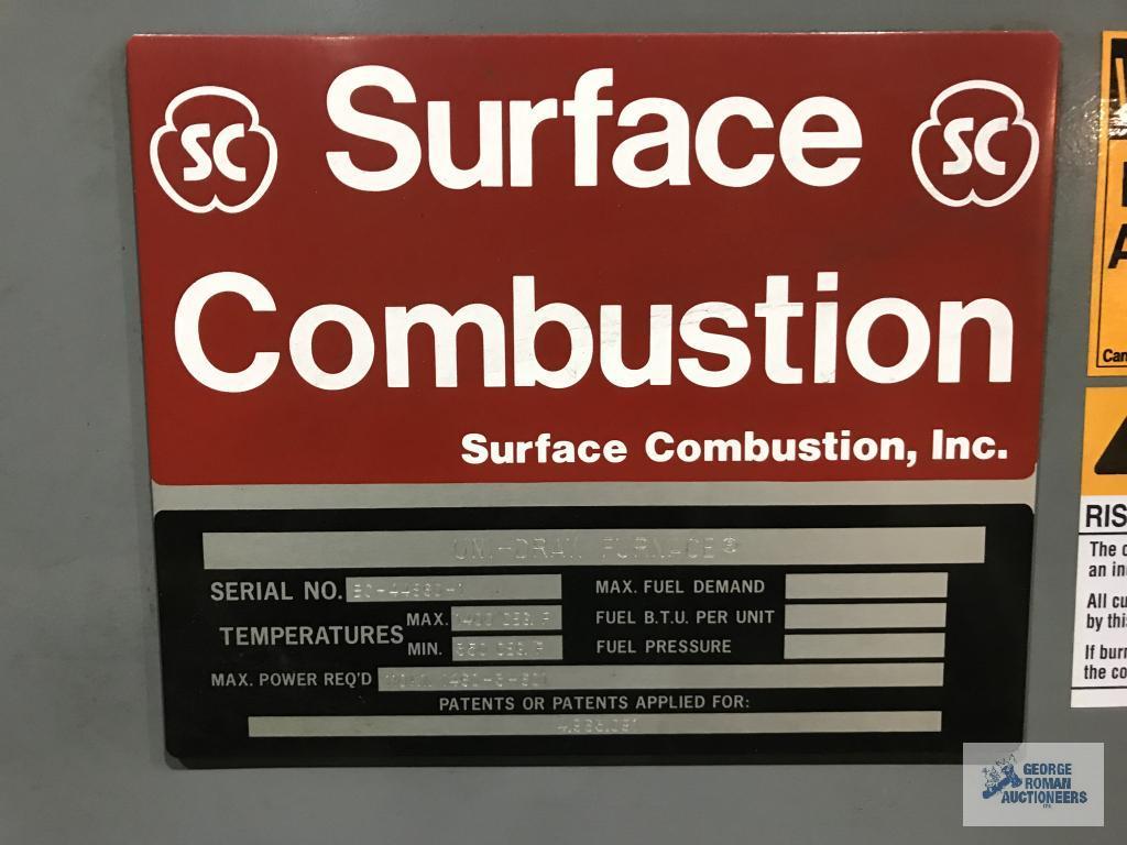 SURFACE COMBUSTION UNI-DRAW FURNACE. SN# BC-44860-1. 2008. ELECTRIC. 30-48-30. MAX TEMP: 1400 DEG.