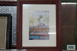 Assorted picture frames