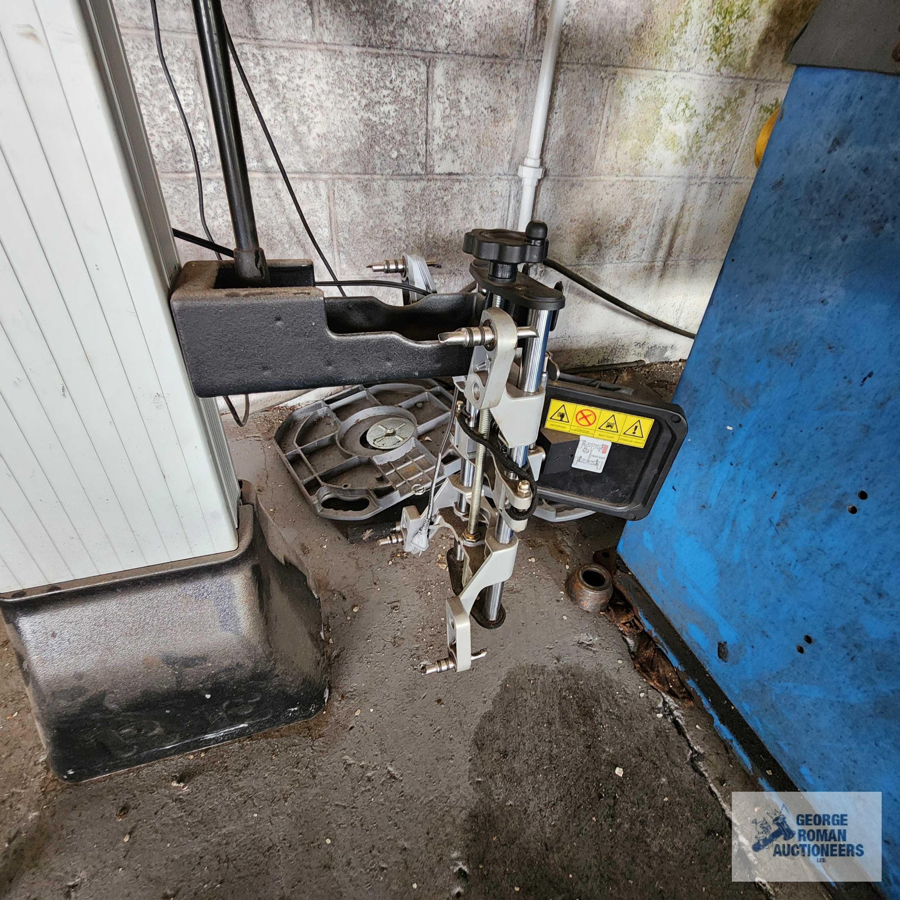 3D wheel alignment machine model KED-V6. Bring tools for removal. Sold subject to seller