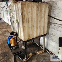 170 gallon oil tank on stand