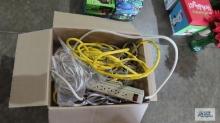 Lot of extension cords and power strips