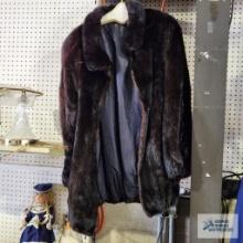 Synthetic Fur jacket. Tag marked USA
