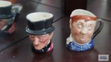 Royal Doulton...Toby...mugs