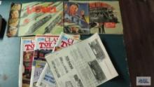 Toy train collectors magazines and Lionel train information