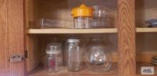 Miscellaneous covered jars, juicer and etc