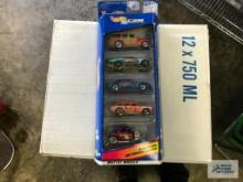 HOT WHEELS, SET OF FIVE. SEE PICTURES FOR TYPE AND MODELS.