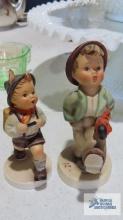 Hummel figurines, number 822-0 and 768-0