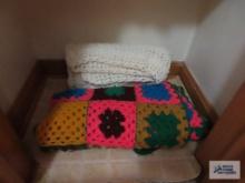 Crocheted afghans
