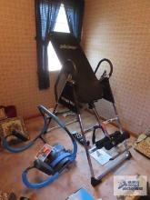 Life Gear inversion table and AB sculptor