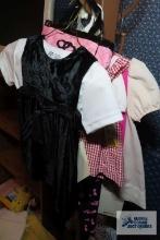 Little girls clothing varied sizes