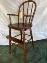 antique Wooden High Chair