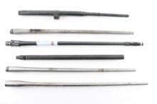 Lot of 6 Rifle Barrels