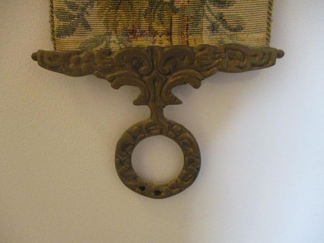 Tapestry Bell Pull with Brass Hanger