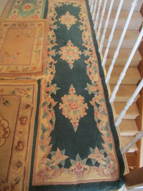 Hand Tufted Chinese Hand Sheared Floral Design Rugs