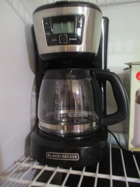 Breakfast Small Appliances-GE 4 Slice Toaster, Black & Decker 12 Cup Coffee Maker,