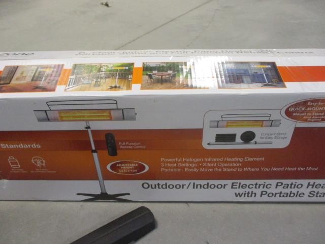ComfortZone Indoor/Outdoor Electric Heater w/remote