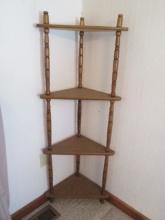 4 Tier Corner What Not Display Stand