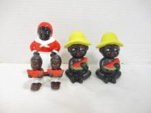 Black Americana Shakers and Figurines