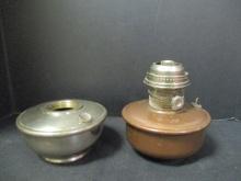 Aladdin Model C Lamp & Silver Lamp