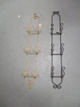 2 Triple Plate Wall Hangers