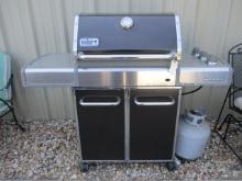 Weber Genesis Gas Grill with Propane Tank