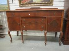 Vintage Queen Anne Leg Mahogany Server/Buffet