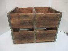 "Panama Jack Sun Tan Products" Wooden Crate