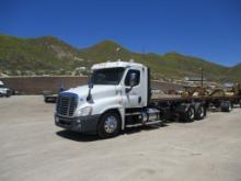 2012 Freightliner Cascadia T/A Roll-Off Truck,