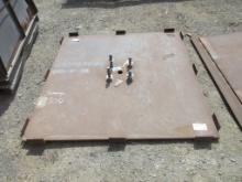 Lot Of 60" x 60" x 3/4" Trench Plate