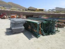 Lot Of (36) 16' x 42" Pallet Racking Uprights,