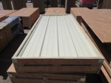 New Unused 7' Corrugated Galvalume Metal Roofing,