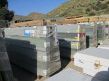 4-Lots Assorted Size Laminated Insulated Glass,