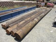 Lot Of (6) 30' - 32' Telephone Poles