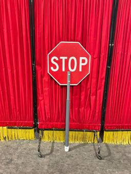 Stop and Slow sign w/ plastic mount - See pics