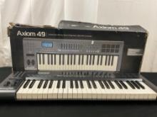 M-Audio Axiom 49 Advanced 49-Key Semi-Weighted USB MIDI Controller in original box
