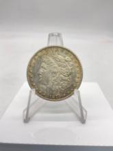 Antique Morgan silver dollar 1879-S